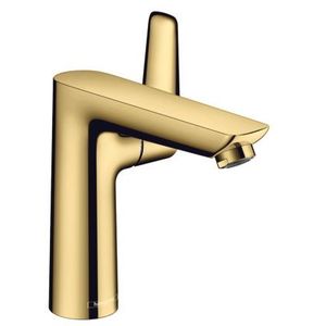 Baterie lavoar Hansgrohe Talis E 150 ventil pop-up gold optic lustruit imagine