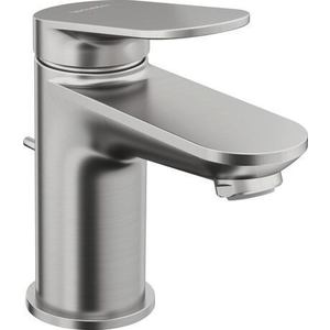 Baterie lavoar Duravit Wave S ventil pop-up inox periat imagine