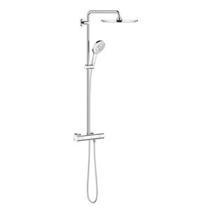 Coloana de dus Grohe Rainshower System 310 cu baterie termostatata 101cm 9 5l/min crom imagine