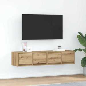 vidaXL Dulapuri TV 2 buc Stejar Artisan 60x31x25, 5 cm Lemn prelucrat imagine