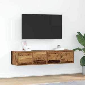 vidaXL Dulapuri TV 2 buc Lemn vechi 60x31x25, 5 cm Lemn prelucrat imagine