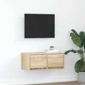 vidaXL Dulap TV Stejar Sonoma 60x31x25, 5 cm Lemn prelucrat imagine