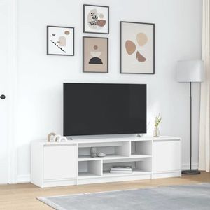 vidaXL Dulap TV alb 188, 5x41x50 cm lemn prelucrat imagine