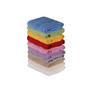 Set 10 prosoape de baie Simplicity, Hobby, 30 x 50 cm, 100% bumbac, multicolor imagine