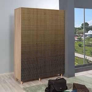 Dulap pentru haine Mode 220, Vella, 135x52x192 cm, multicolor imagine