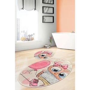 Set 2 covorase de baie Kitty, Chilai, 50x60 cm/60x100 cm, multicolor imagine