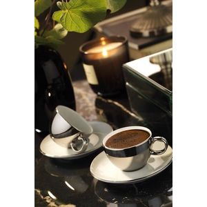 Set de cafea Kutahya Porselen, ZG04KT54020, 4 piese, portelan imagine