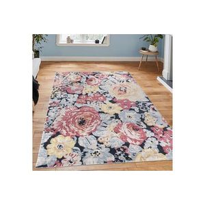 Covor de hol, 4010A, 80x150 cm, Catifea, Multicolor imagine