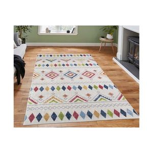 Covor de hol, 4017A, 80x150 cm, Catifea, Multicolor imagine