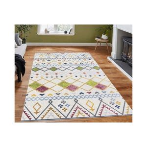 Covor de hol, 4021A, 80x150 cm, Catifea, Multicolor imagine