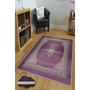 Covor de hol, HMNT652, 80x150 cm, Poliester, Multicolor imagine