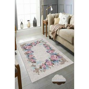 Covor de hol, HMNT663, 80x150 cm, Poliester, Multicolor imagine