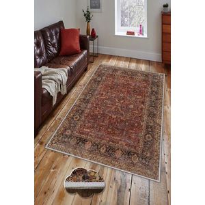 Covor de hol, HMNT685, 80x150 cm, Poliester, Multicolor imagine