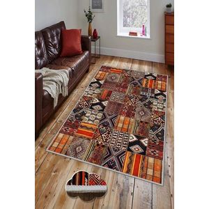 Covor de hol, HMNT865, 80x150 cm, Poliester, Multicolor imagine