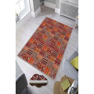 Covor de hol, HMNT868, 80x150 cm, Poliester, Multicolor imagine