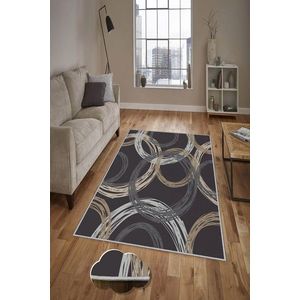 Covor de hol, HMNT146, 80x150 cm, Poliester, Multicolor imagine