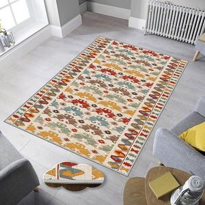 Covor de hol, EEXFAB776, 80x150 cm, Poliester, Multicolor imagine