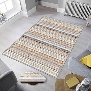 Covor de hol, EEXFAB807, 80x150 cm, Poliester, Multicolor imagine