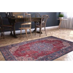 Covor de hol, Rustic AL 88 , 75x150 cm, Poliester , Multicolor imagine