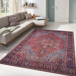 Covor de hol, Claret Red AL 162 , 75x230 cm, Poliester , Multicolor imagine