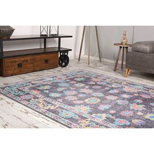 Covor de hol, Soul Chenille, 75x230 cm, Poliester , Multicolor imagine