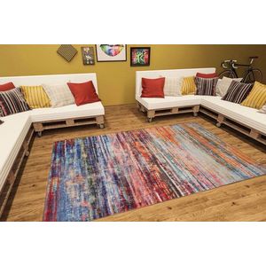 Covor, Funk Chenille, 140x190 cm, Poliester , Multicolor imagine