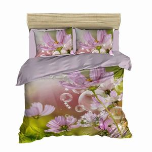 Lenjerie de pat pentru o persoana, 114, Pearl Home, Poliester Satinat imagine