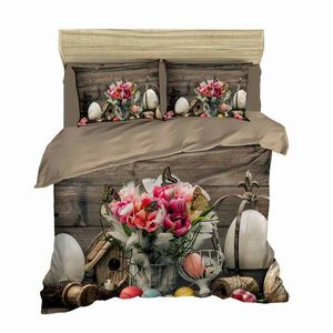 Lenjerie de pat pentru o persoana, 116, Pearl Home, Poliester Satinat imagine