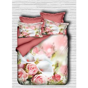 Lenjerie de pat pentru o persoana, 122, Pearl Home, Poliester Satinat imagine