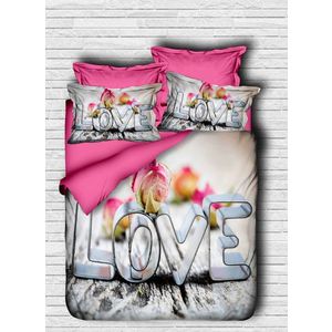 Lenjerie de pat pentru o persoana, 137, Pearl Home, Poliester Satinat imagine