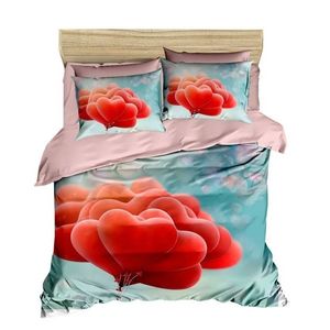 Lenjerie de pat pentru o persoana, 211, Pearl Home, Poliester Satinat imagine