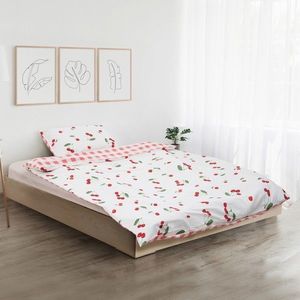 Lenjerie de pat pentru o persoana Cherry, Heinner Home, 150x200 cm, bumbac, multicolor imagine