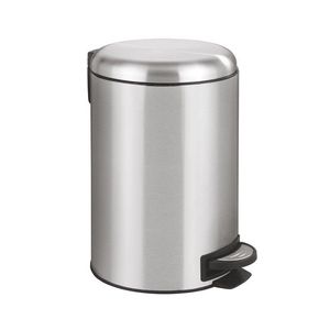 Cos de gunoi cu pedala, Wenko, Leman Easy Close, 12 L, inox imagine