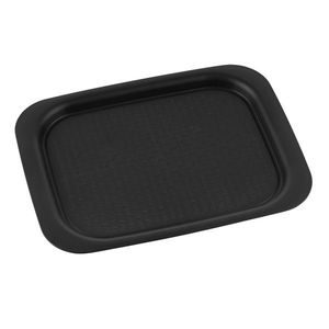 Tava servire, Wenko, XL, 45.5 x 33 x 2.3 cm, polipropilena/plastic, negru imagine