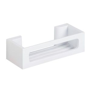 Suport accesorii, Wenko, Bralia Turbo-Loc, 30 x 8.5 x 12 cm, plastic, alb imagine