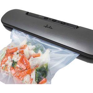 Aparat de vidat alimente Jata, 37.3x7.7x5.6 cm, plastic, negru imagine