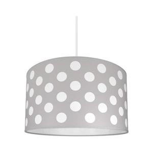 Lampa copii DOTS GREY 1xE27/60W/230V imagine