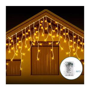 Instalație LED de Crăciun de exterior 200xLED/8 funcții 13x0, 6m IP44 alb cald imagine