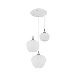 Lustră pe cablu Globo 15548-3HW MAXY 3xE27/40W/230V alb imagine