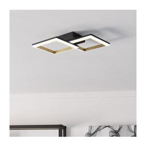 Plafonieră LED dimabilă Eglo 901225 CALLIERA LED/18, 4W/230V negru/auriu imagine