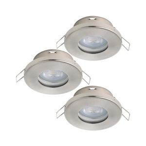 SET 3x corp de iluminat LED pentru baie Eglo 901761 FAVAZZINA 1xGU10/4W/230V IP44 crom imagine