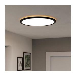 Plafonieră LED RGBW dimabilă de exterior Eglo 901465 ROVITO-Z 16, 8W/230V d. 50 cm IP44 negru imagine