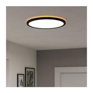 Plafonieră LED RGBW dimabilă de exterior Eglo 901464 ROVITO-Z 18, 5W/230V d. 38, 9 cm IP44 negru imagine