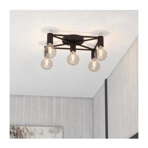 Plafonieră Eglo 43721 SPEKE 5xE27/40W/230V negru imagine