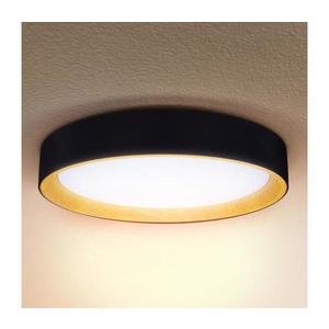 Plafonieră LED dimabilă Brilagi LARIOS LED/48W/230V 3000-6500K ø 39 cm negru + telecomandă imagine