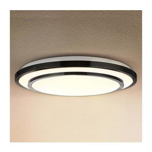 Plafonieră LED dimabilă Brilagi LUCIANO LED/48W/230V 3000-6500K ø 39 cm negru + telecomandă imagine