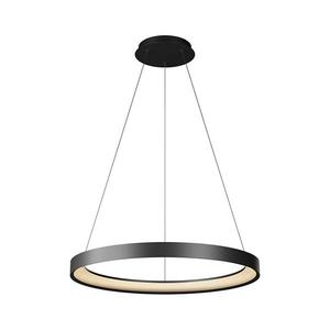 Lustră LED dimabilă pe cablu Top Light ORBIT LED/40W/230V 3000-6500K d. 50 cm negru + telecomandă imagine