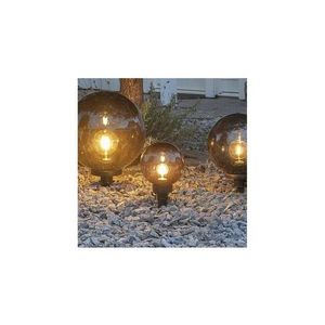 Lampă de exterior MONTEROLLO SMOKE 1xE27/40W/230V d. 20 cm IP44 Eglo 900201 imagine