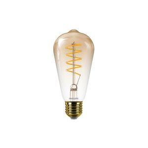 Bec LED dimabil VINTAGE Philips ST64 E27/4, 5W/230V 1800K imagine