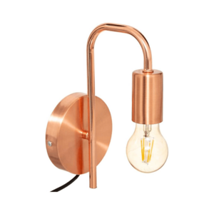 Lampă de perete Atmosphera KELI 1xE27/40W/230V cupru imagine